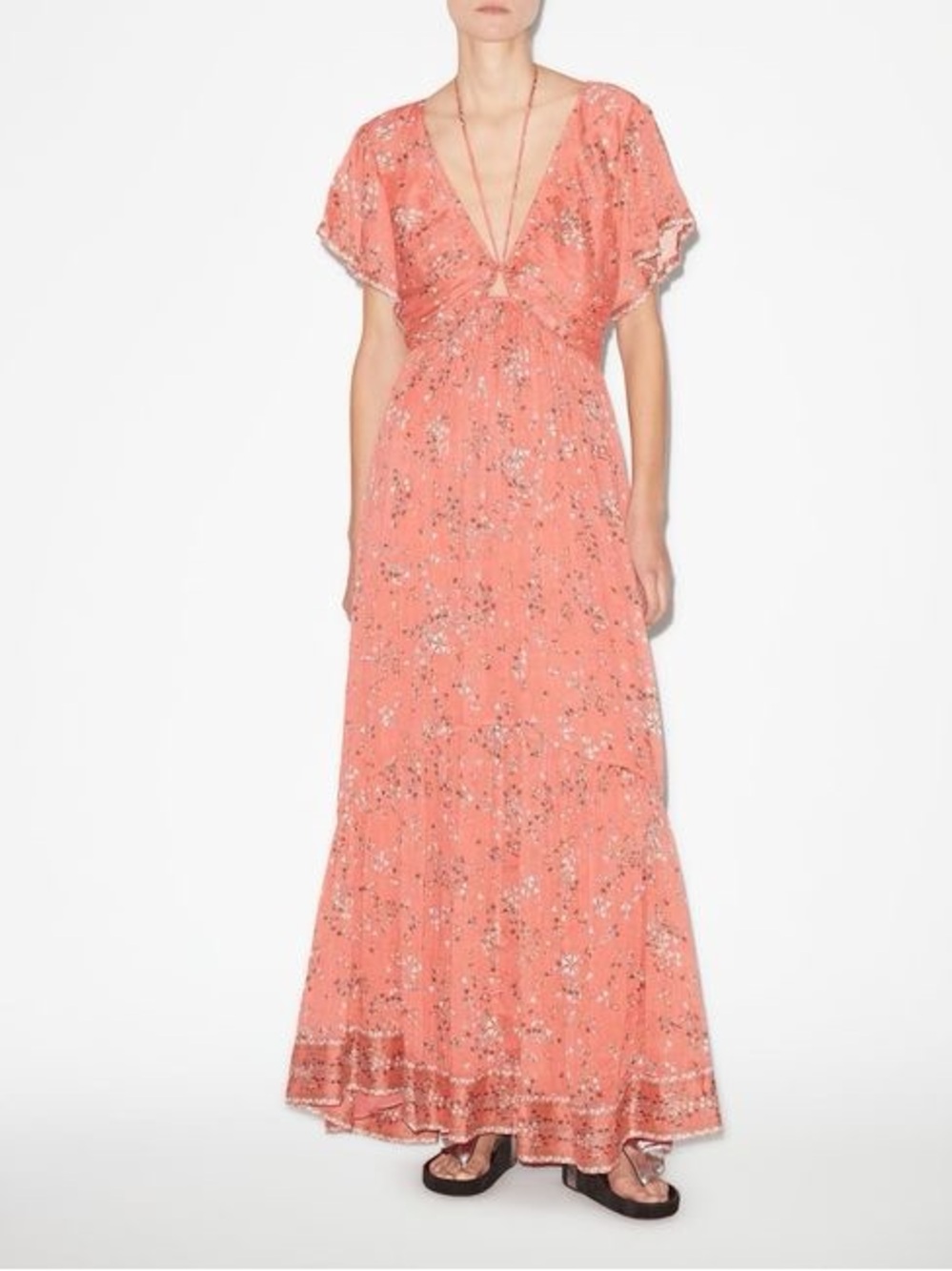 Isabel Marant Agathe Tiered Maxi Dress - Picture 3 of 16